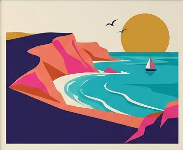 Coastal poster
